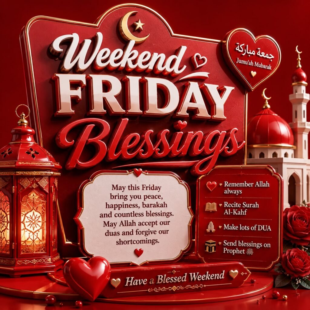 Weekend Friday Blessings