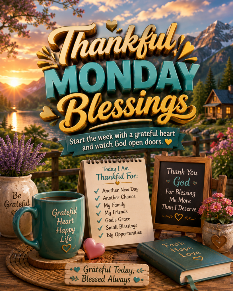 Thankful Monday Blessings