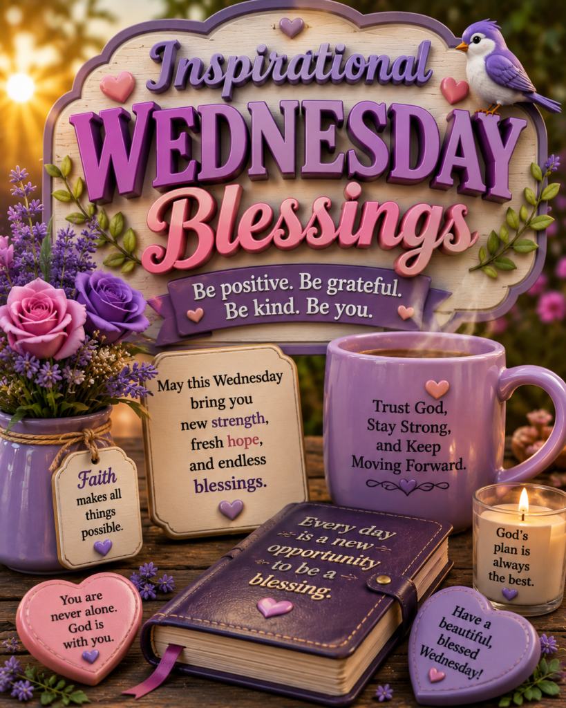 Inspirational Wednesday Blessings