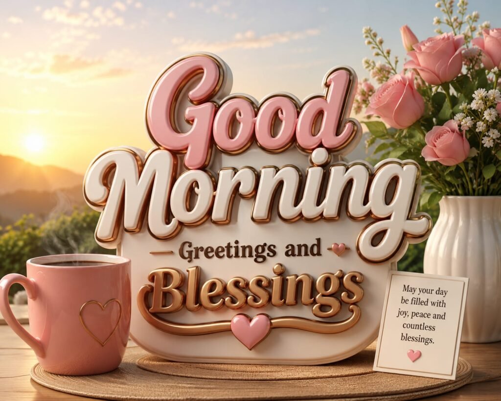 Good Morning Greetings and Blessings