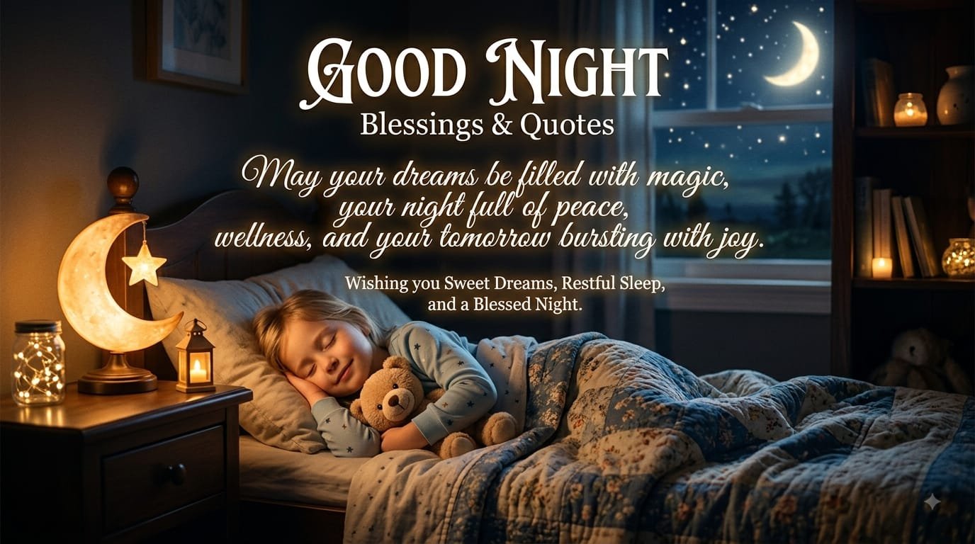 Good Night Blessings and Quotes for sweet dream