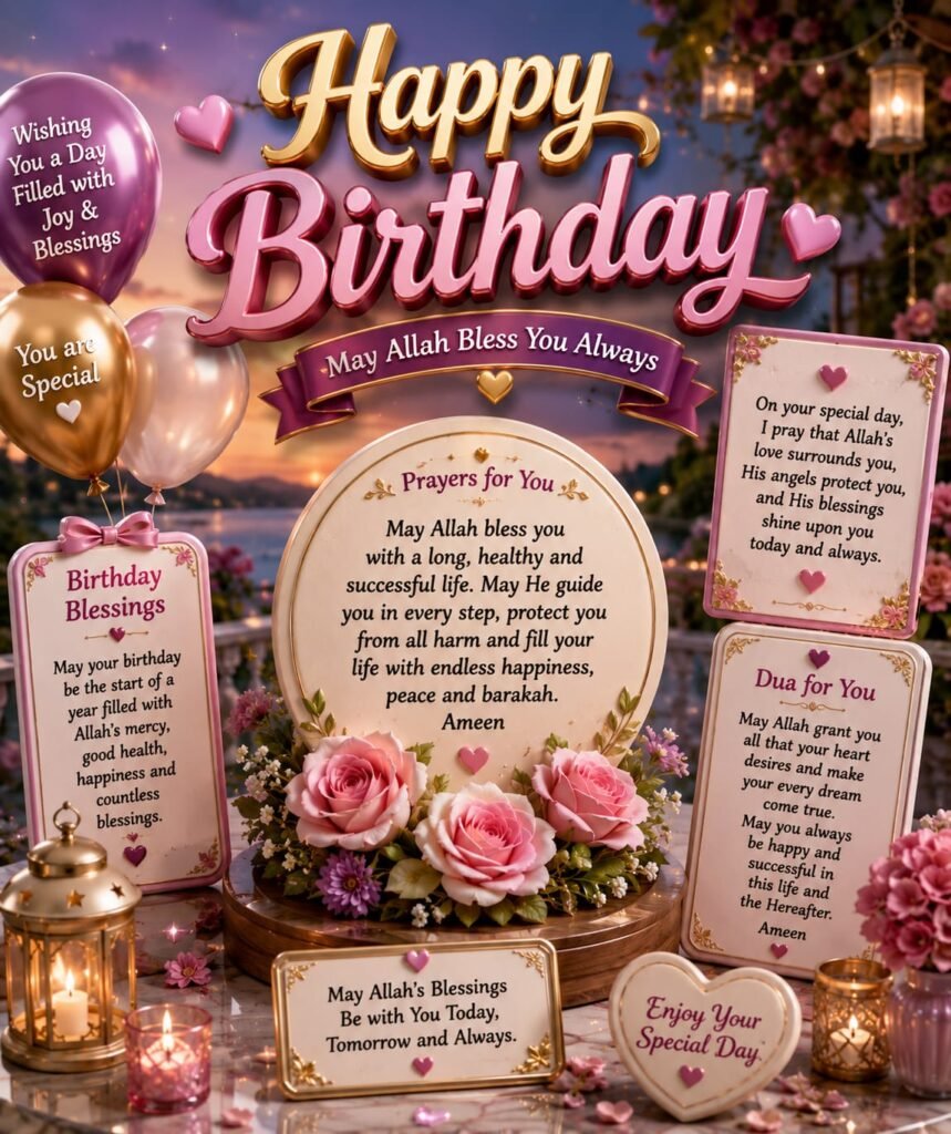 Happy Birthday Prayers and Blessings