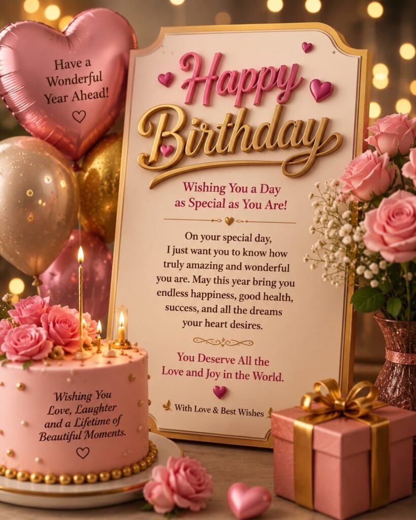 Heartfelt Happy Birthday Messages