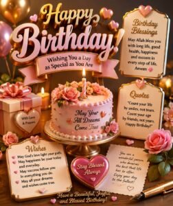 Happy Birthday Blessings,Quotes,Wishes and Images