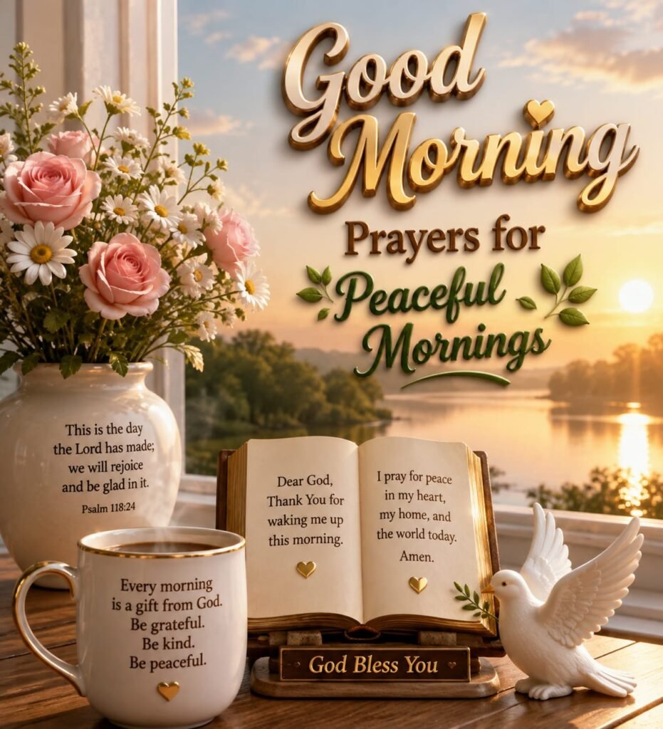 Beautiful Good Morning Prayers for Peaceful Mornings