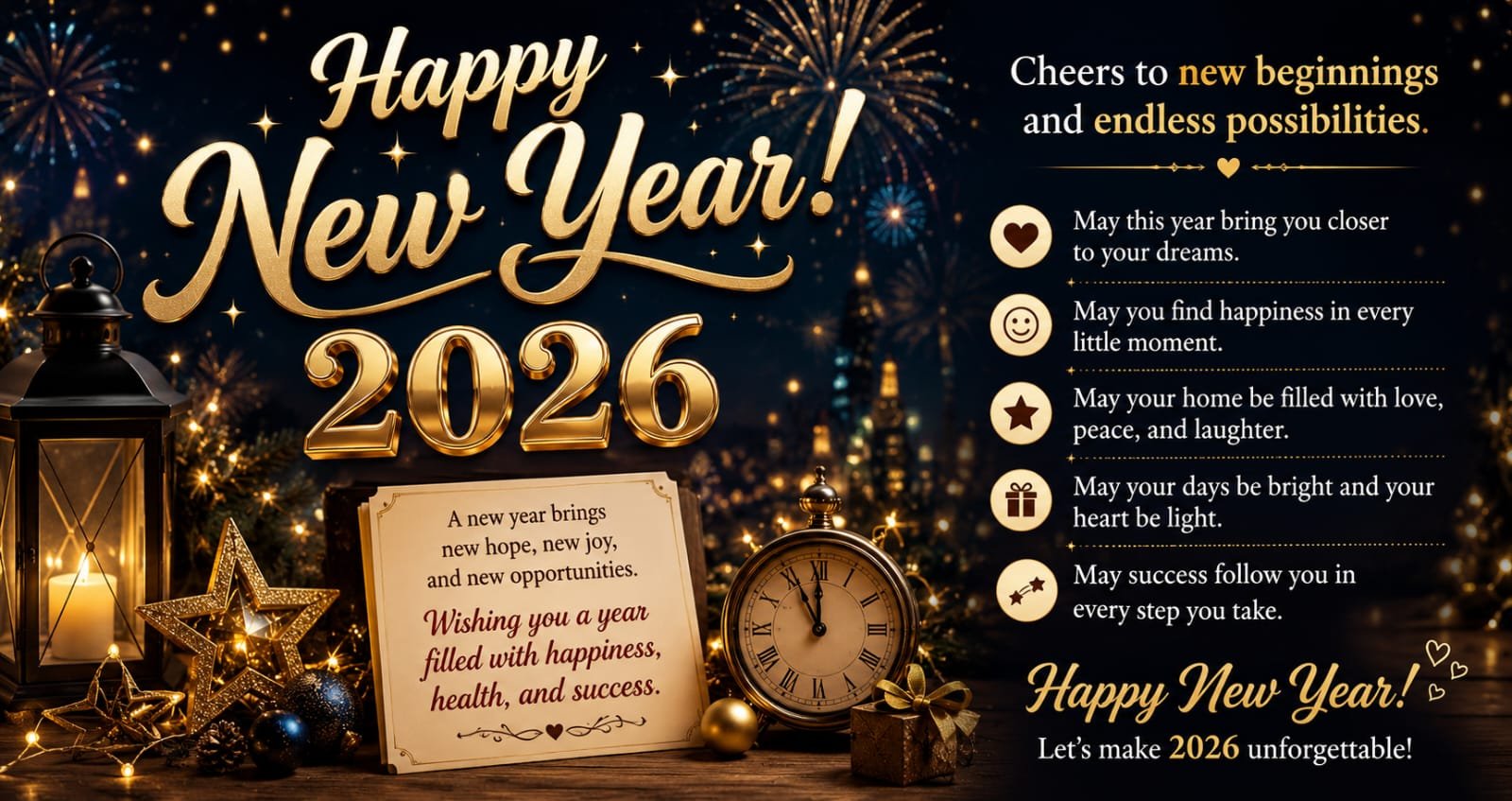 Happy New Year Messages