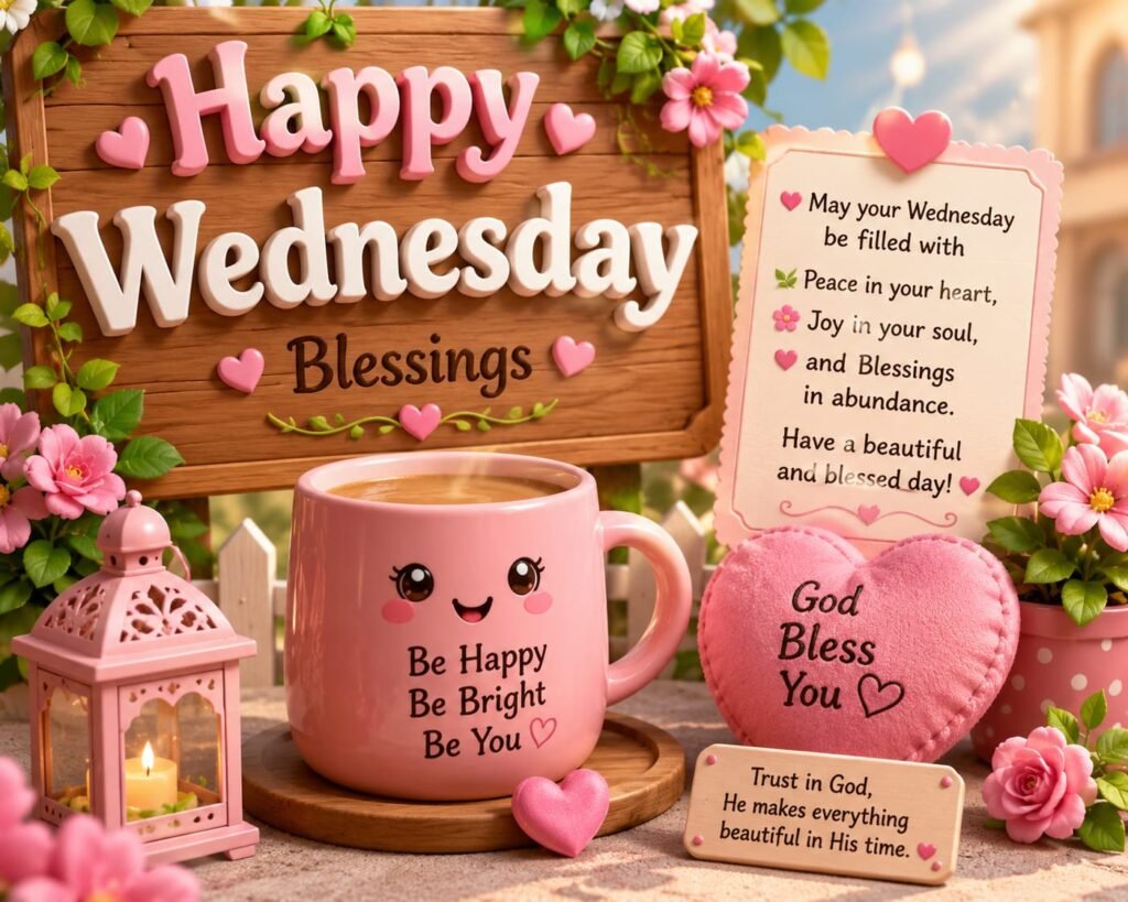 Cute Happy Wednesday Blessings