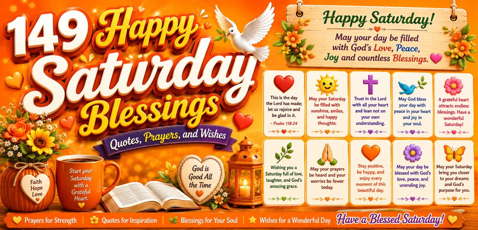 Saturday Blessings Quotes
