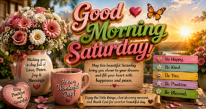 Beautiful Images of Good Morning Saturday – Quotes, Wishes & Blessings