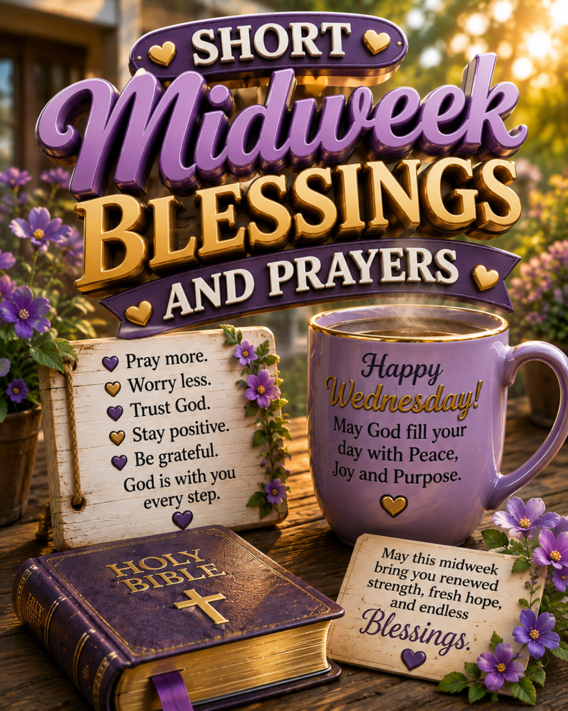 Short Midweek Blessings And Prayers
