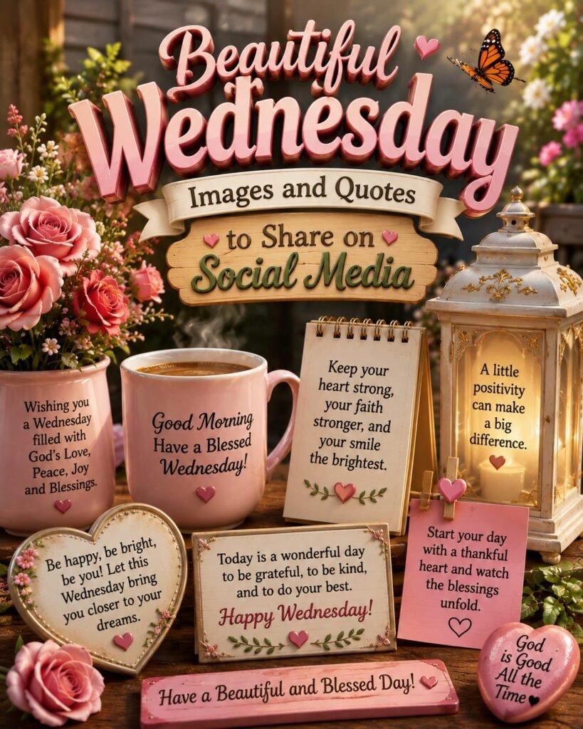 Beautiful Wednesday Images and Quotes to Share on Social Media