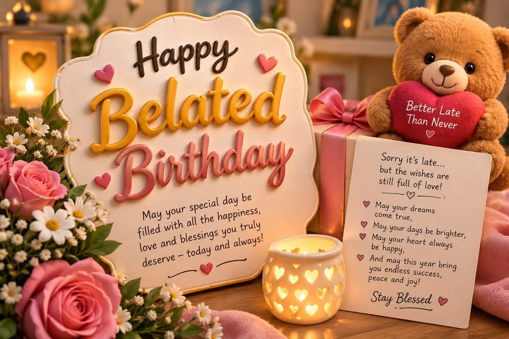 Happy Belated Birthday Quotes