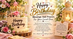 Happy Birthday Blessings And Prayers For Your Loved Ones