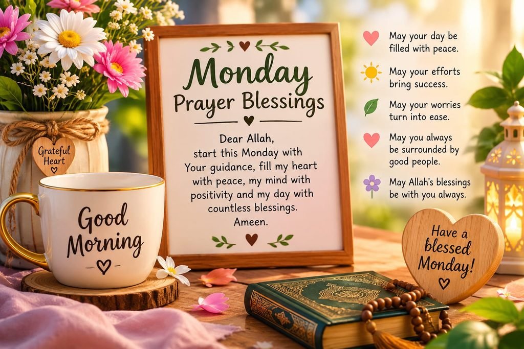 Short Monday Prayer Blessings