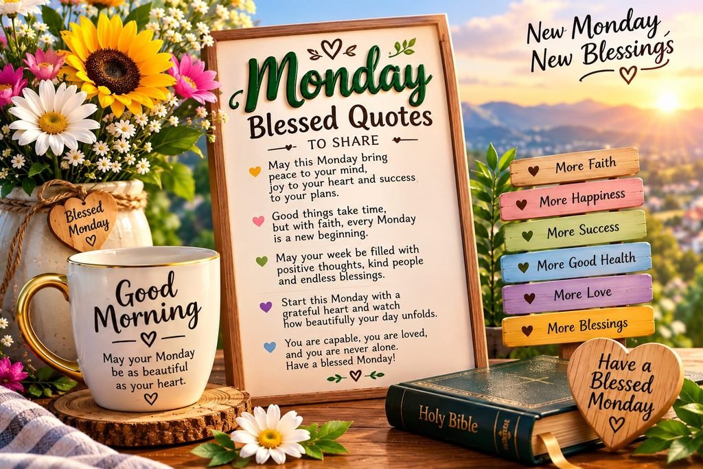 Blessed Monday Quotes to Share