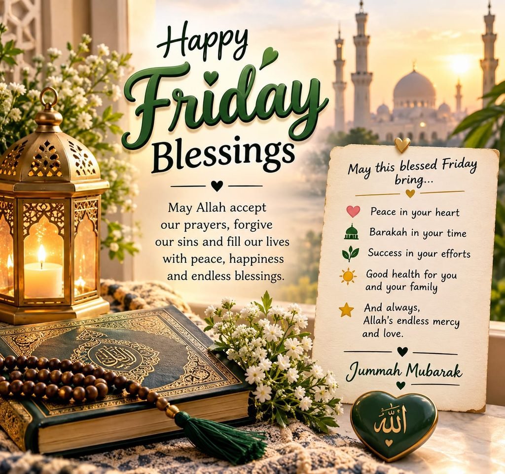 Short Friday Blessings to Copy and Share Instantly
