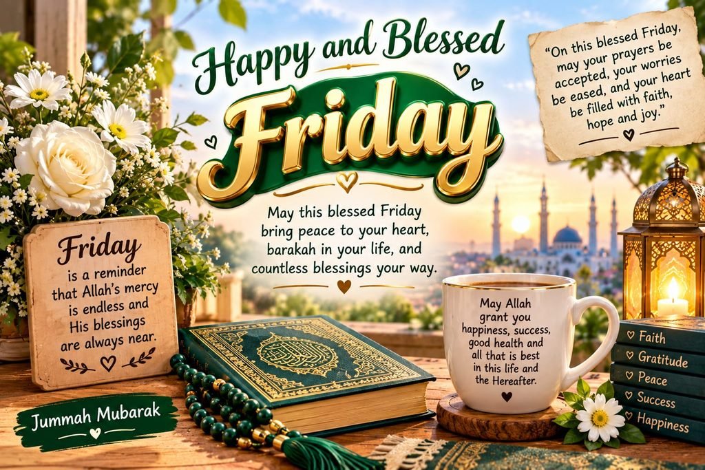 Happy and Blessed Friday Quotes