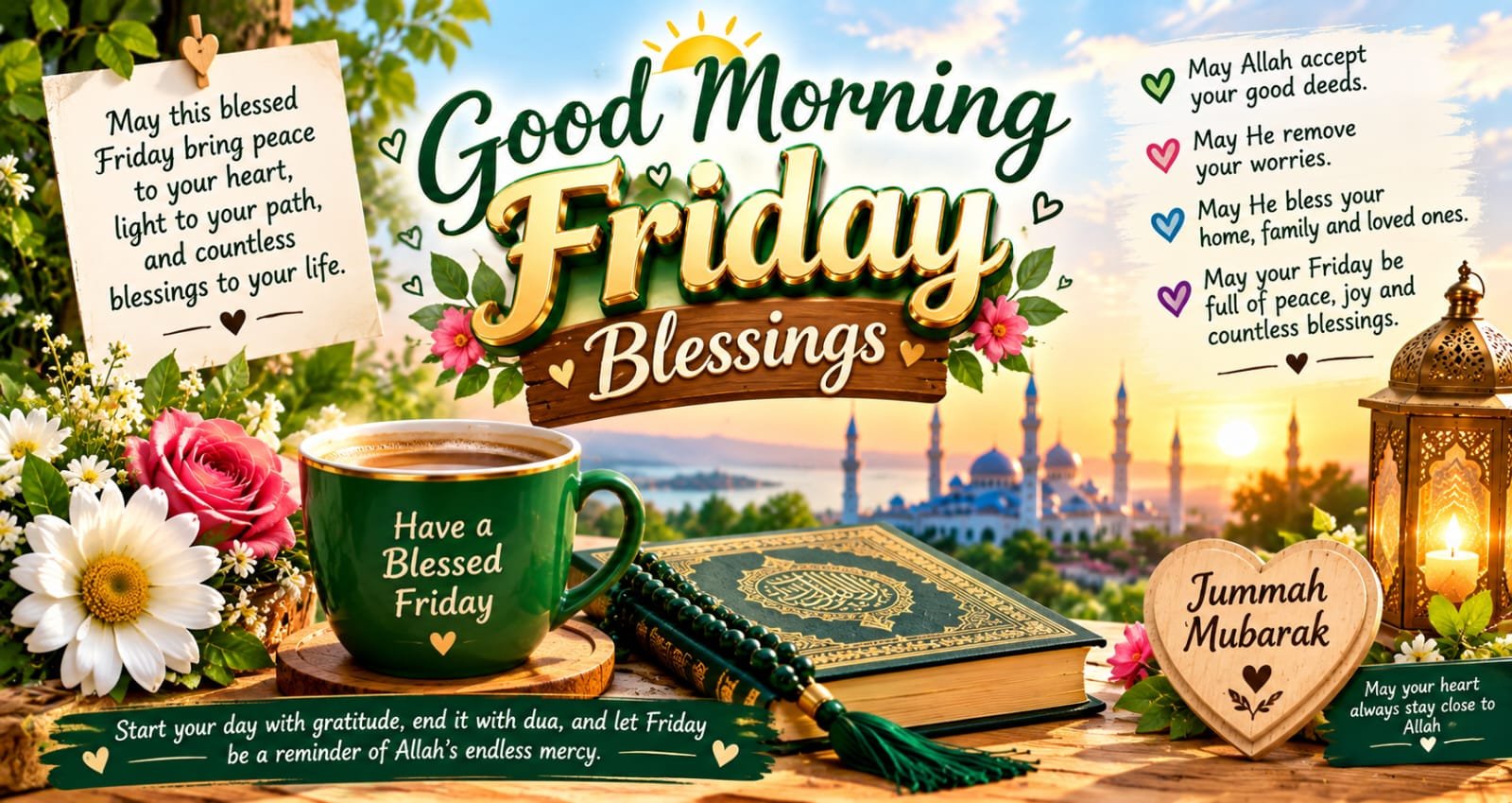 Good Morning Friday Blessings Images