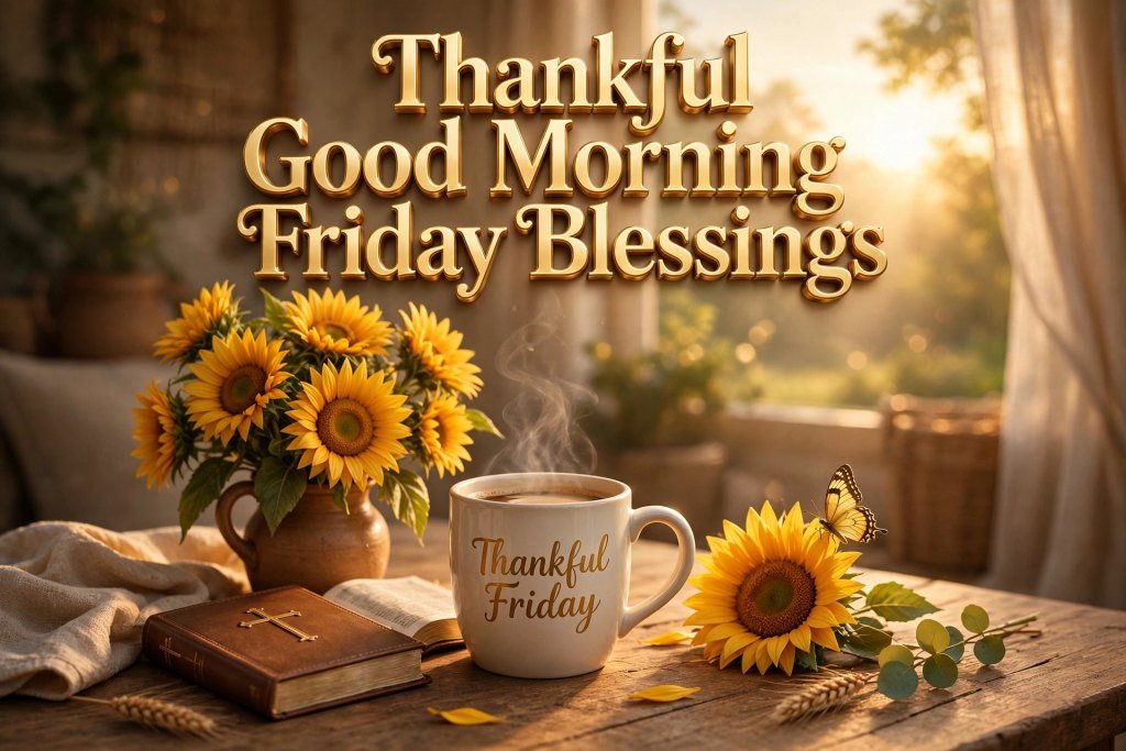 Thankful Good Morning Friday Blessings