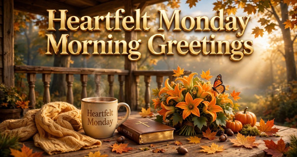 Heartfelt Monday Morning Greetings