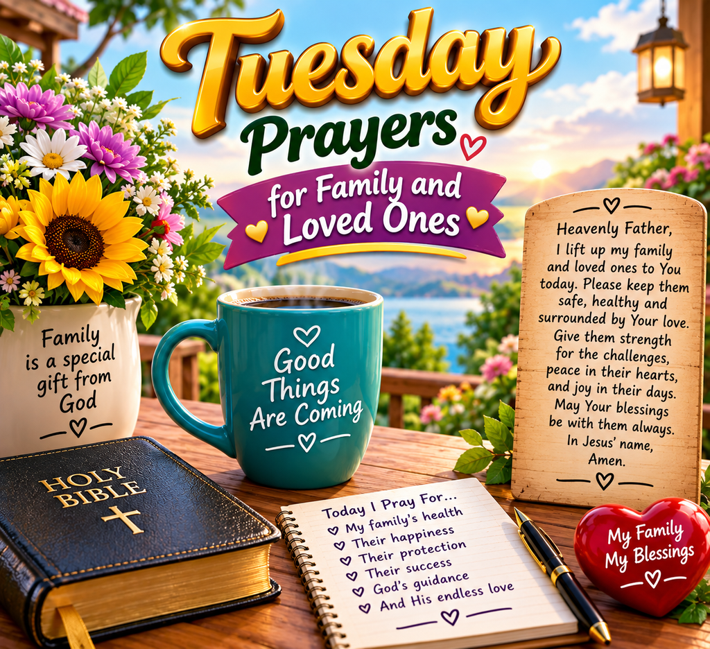 Tuesday Prayers for Family and Loved Ones
