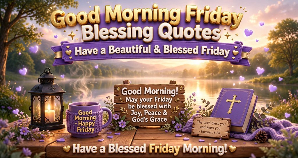 Good Morning Friday Blessing Quotes