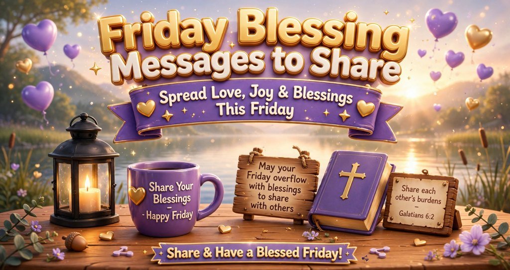 Friday Blessing Messages to Share