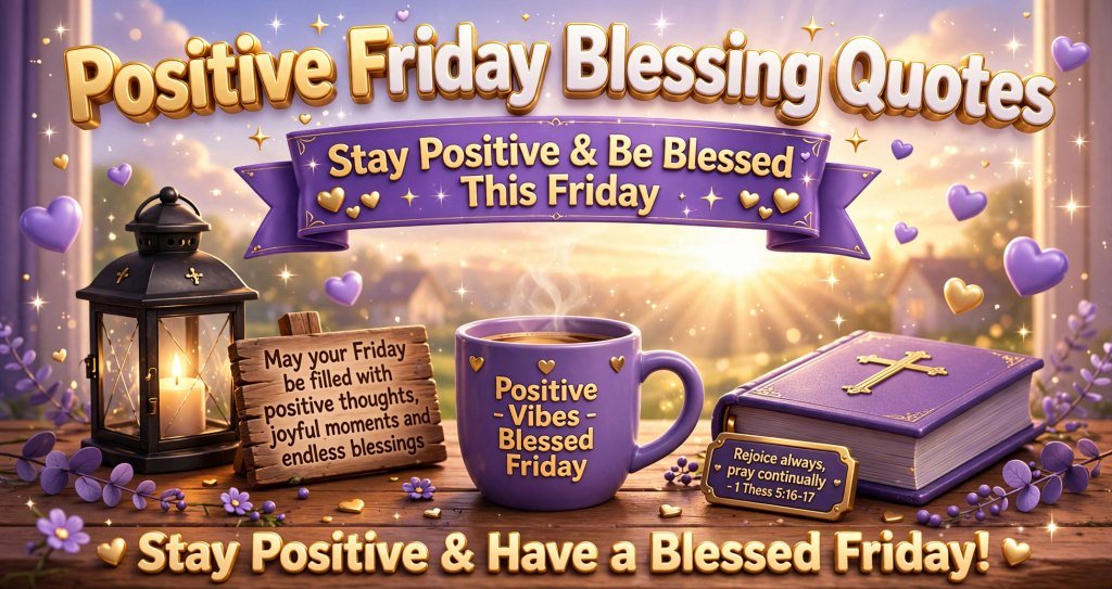 Positive Friday Blessing Quotes
