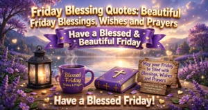 Friday Blessing Quotes: Beautiful Friday Blessings, Wishes and Prayers