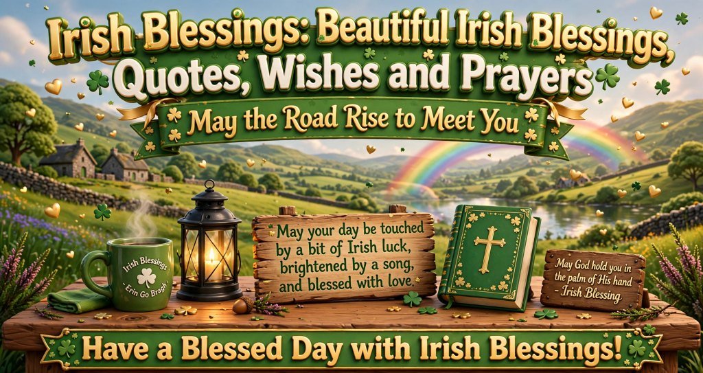 Irish Blessings: Beautiful Irish Blessings, Quotes, Wishes and Prayers