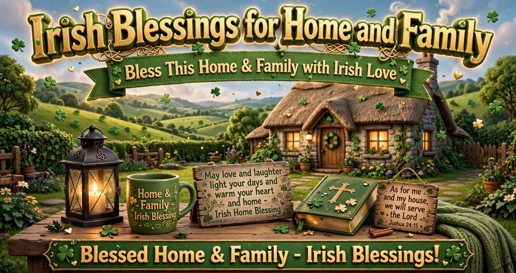 Irish Blessings for Home and Family
