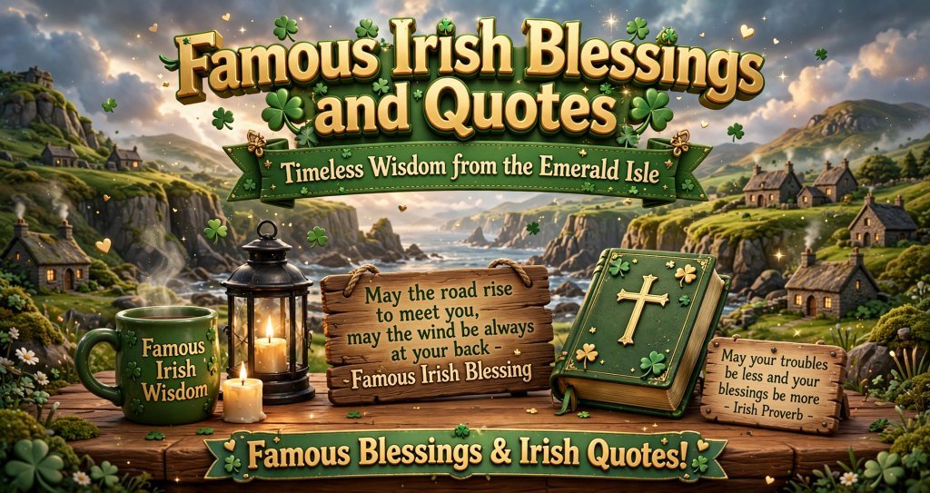 Famous Irish Blessings and Quotes