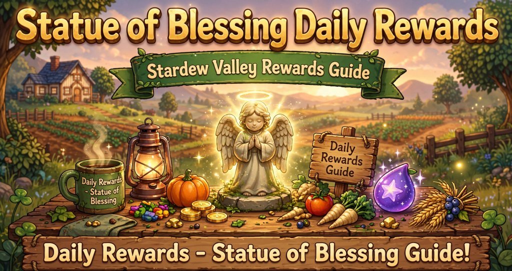 Statue of Blessing Daily Rewards