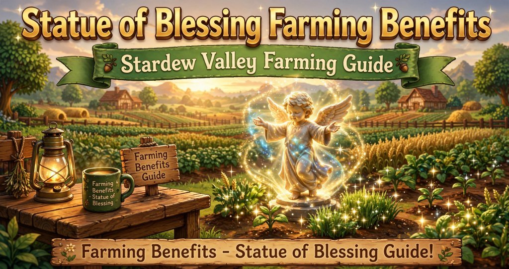 Statue of Blessing Farming Benefits