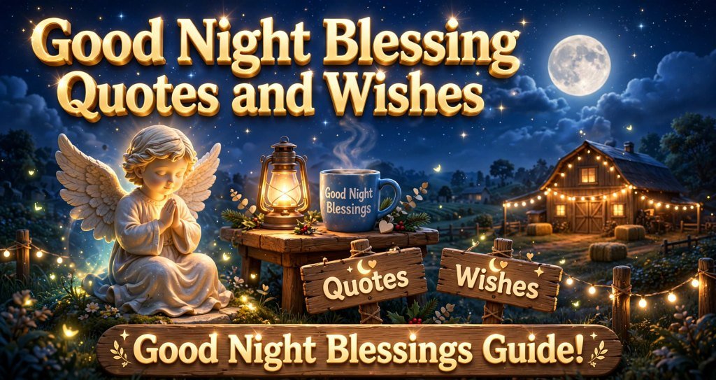 Good Night Blessing Quotes and Wishes