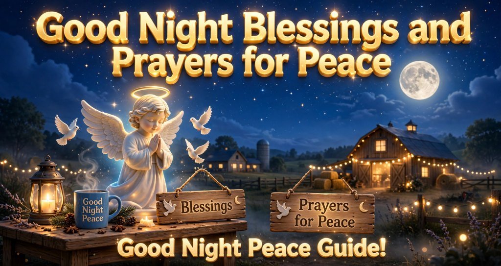 Good Night Blessings and Prayers for Peace