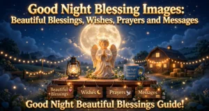 Good Night Blessing Images: Beautiful Blessings, Wishes, Prayers and Messages