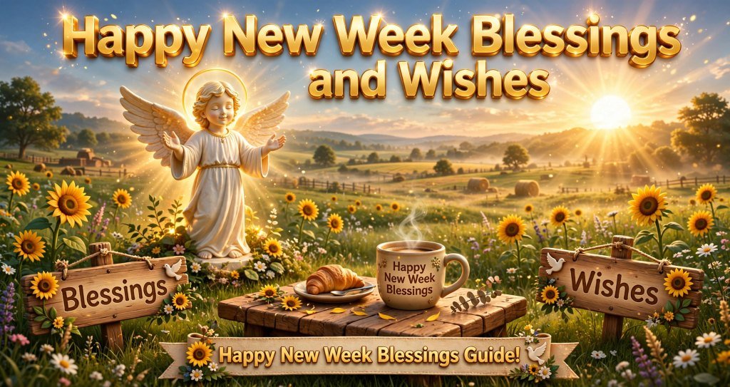 Happy New Week Blessings and Wishes