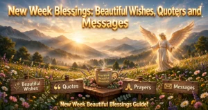 New Week Blessings: Beautiful Wishes, Quotes, Prayers and Messages