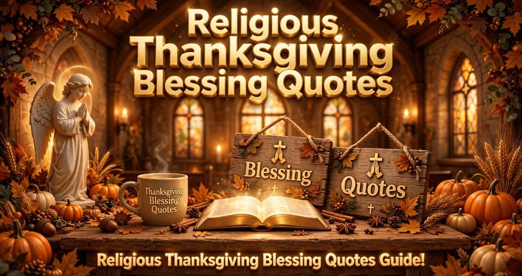Religious Thanksgiving Blessing Quotes