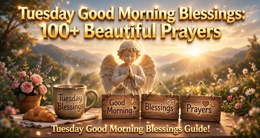 Tuesday Good Morning Blessings: 100+ Beautiful Prayers