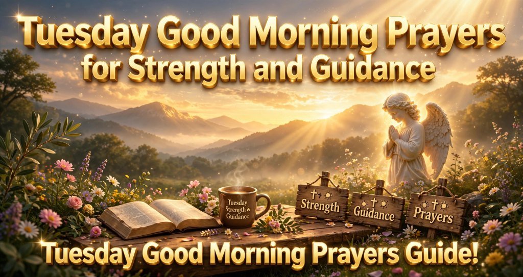 Tuesday Good Morning Prayers for Strength and Guidance