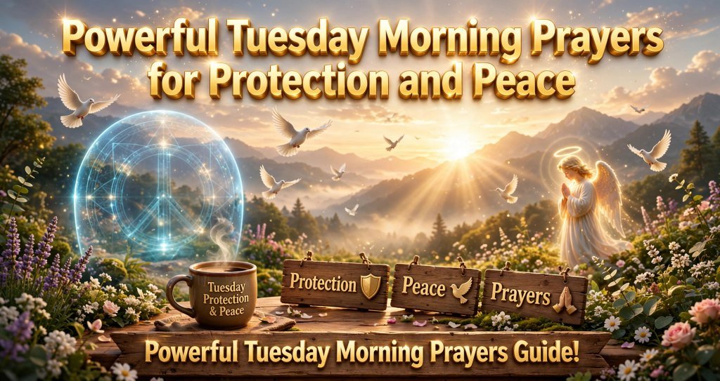 Powerful Tuesday Morning Prayers for Protection and Peace