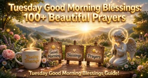 Tuesday Good Morning Blessings: 100+ Beautiful Prayers
