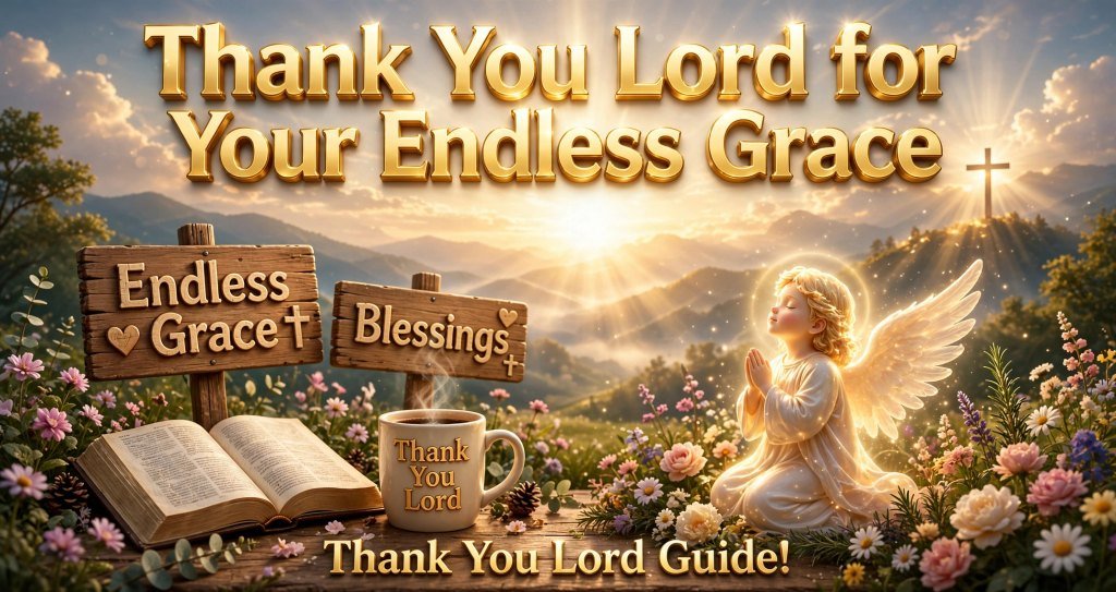 Thank You Lord for Your Endless Grace