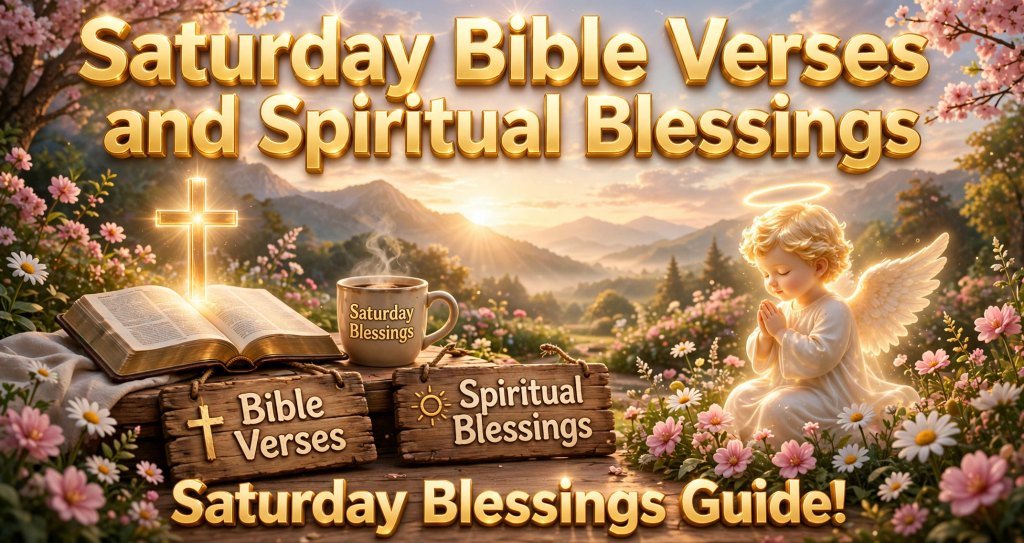 Saturday Bible Verses and Spiritual Blessings