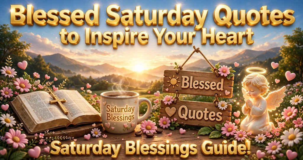 Blessed Saturday Quotes to Inspire Your Heart