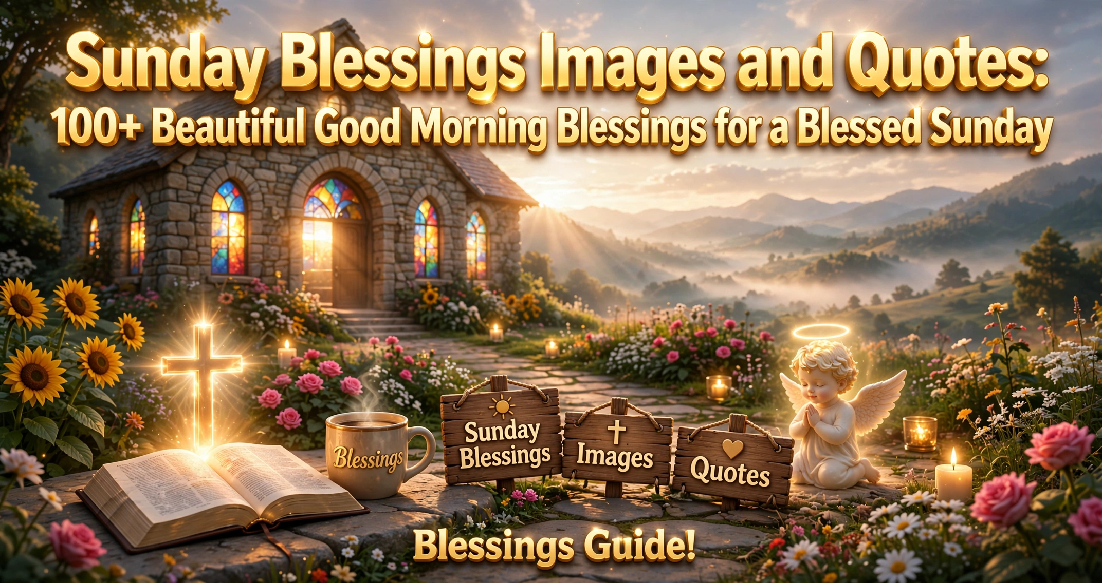 Sunday Blessings Images and Quotes: 100+ Beautiful Good Morning Blessings for a Blessed Sunday