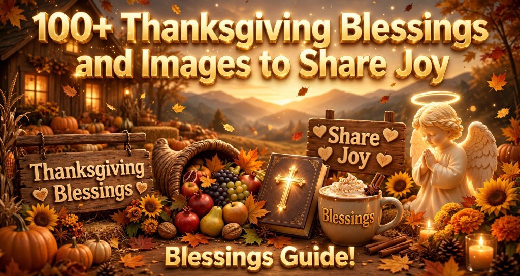 100+ Thanksgiving Blessings and Images to Share Joy