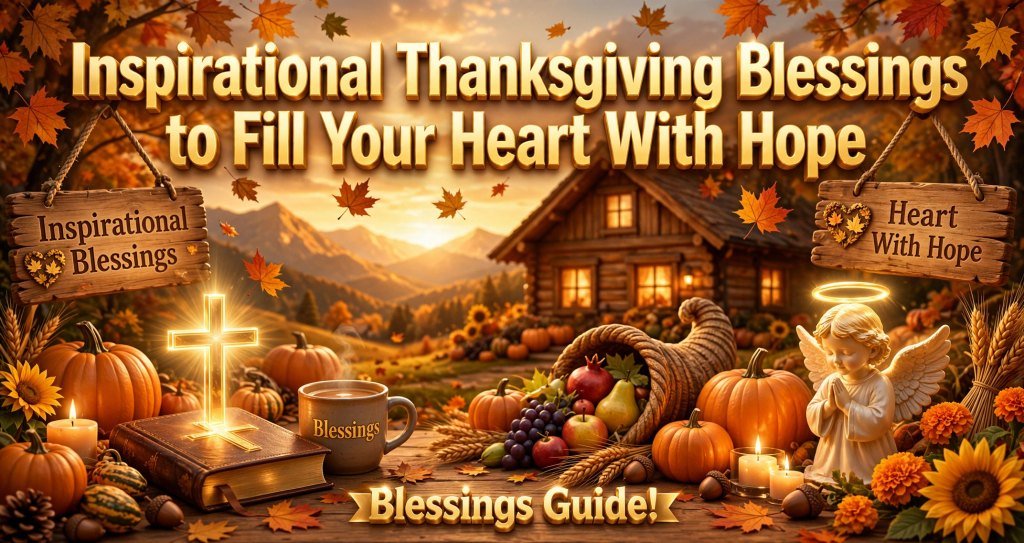 Inspirational Thanksgiving Blessings to Fill Your Heart With Hope